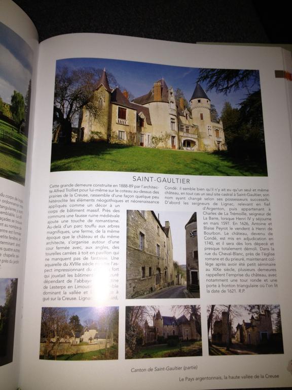 Chateau St.Gaultier Saint-Gaultier Bagian luar foto