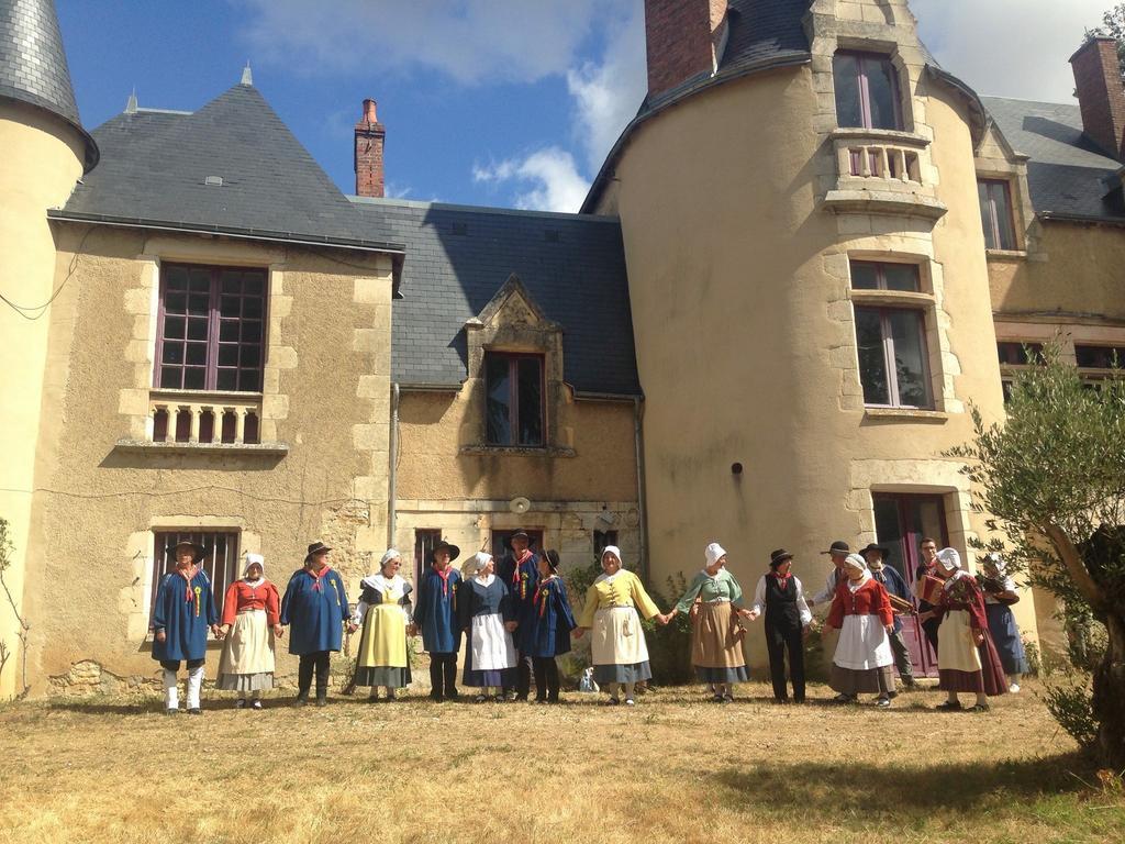 Chateau St.Gaultier Saint-Gaultier Bagian luar foto