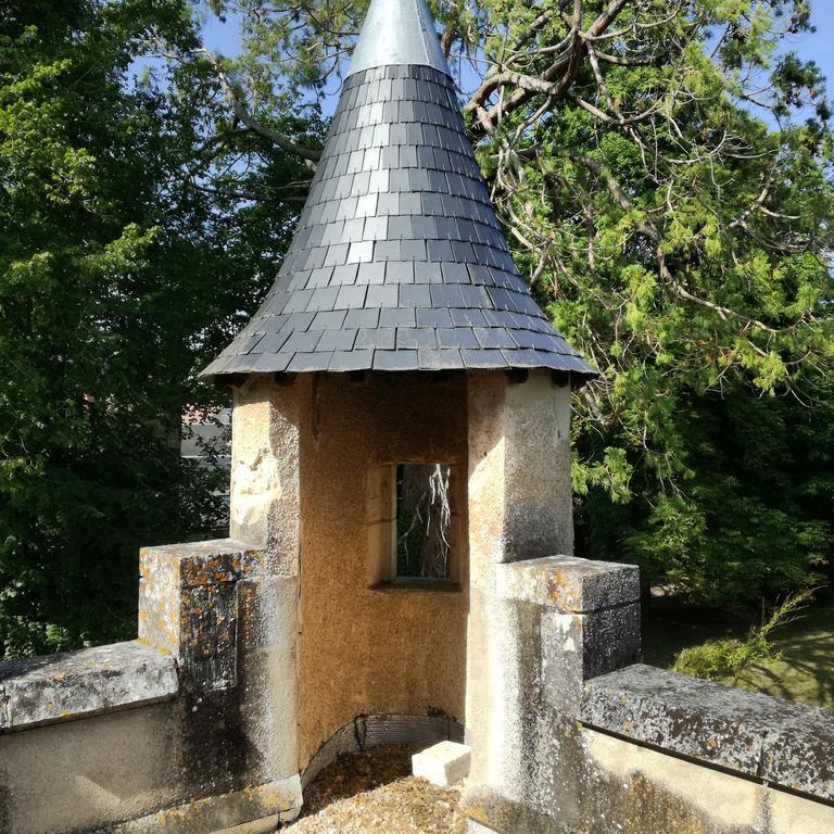 Chateau St.Gaultier Saint-Gaultier Bagian luar foto