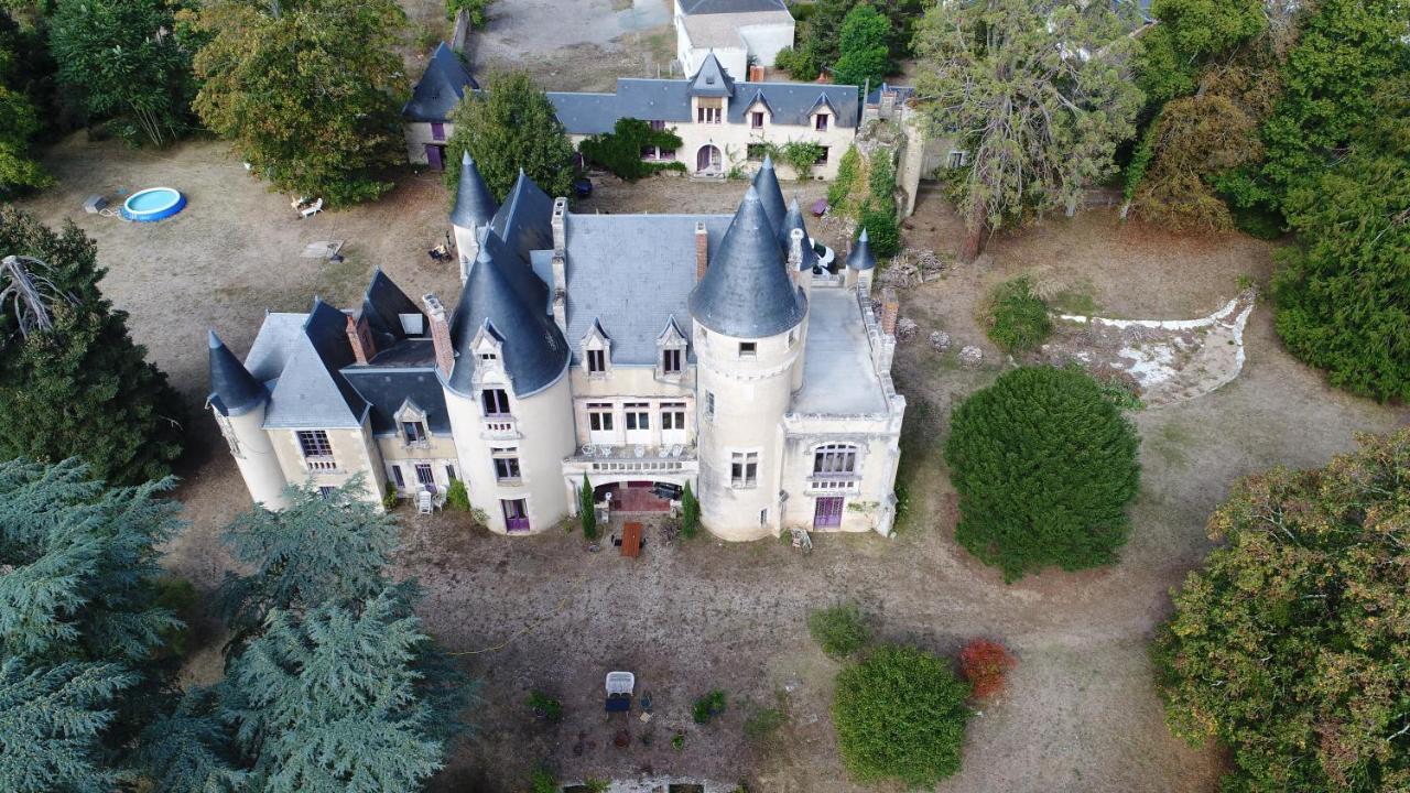 Chateau St.Gaultier Saint-Gaultier Bagian luar foto